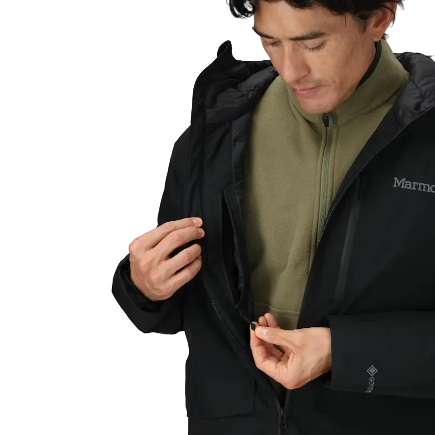 Marmot Men's Oslo Gore Tex Down Jacket - Black