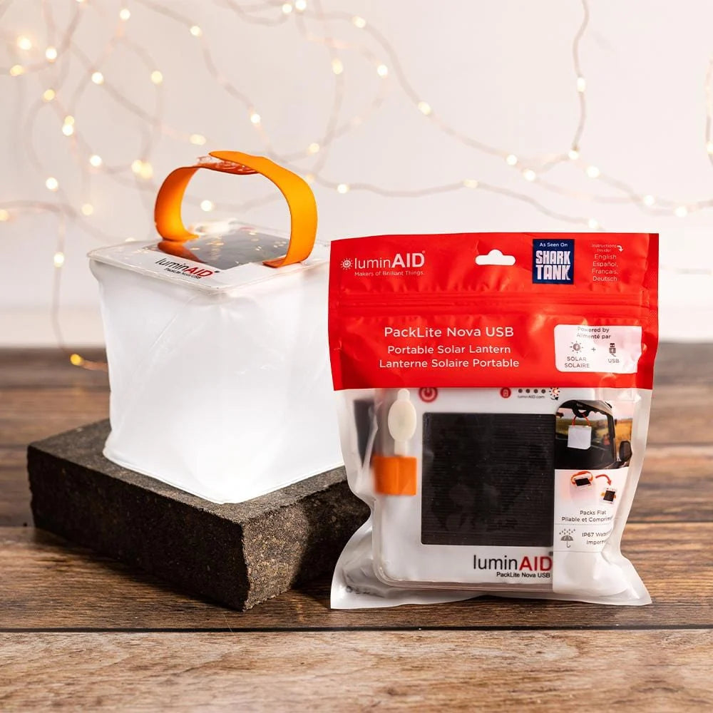 LuminAID Packlite Nova USB Solar Lantern