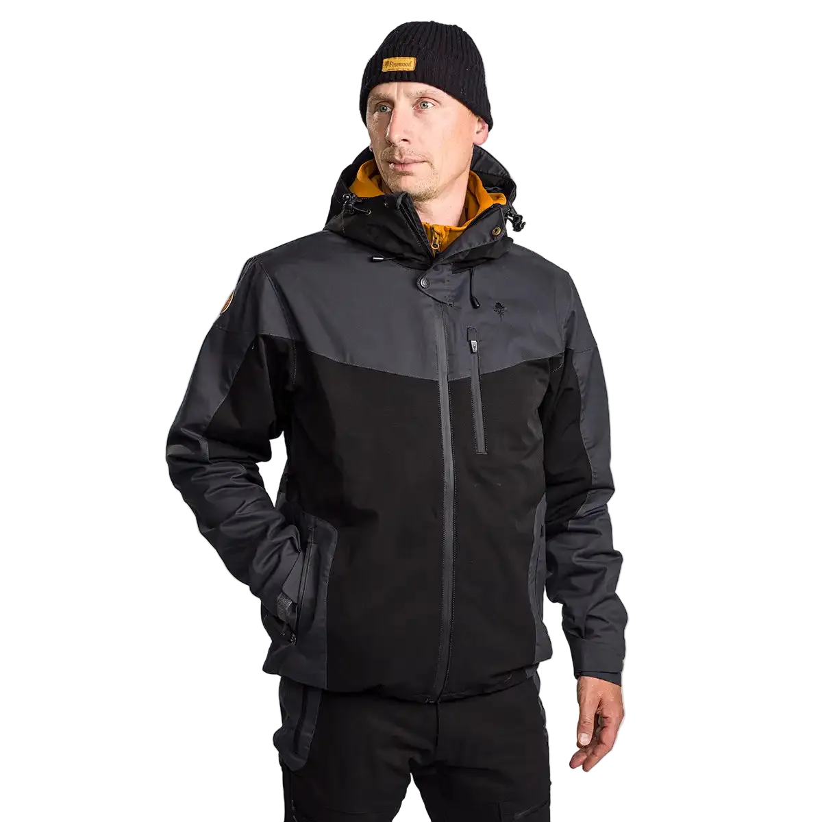 Pinewood Finnveden Hybrid Extreme Jacket Black/Dark Anthracite