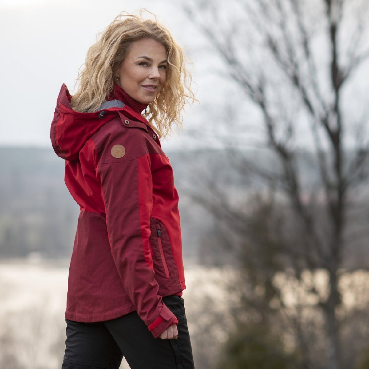 Pinewood Finnveden Hybrid Extreme Women's Jacket Red/Tomato