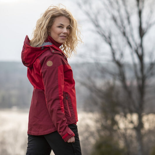 Pinewood Finnveden Hybrid Extreme Women's Jacket Red/Tomato