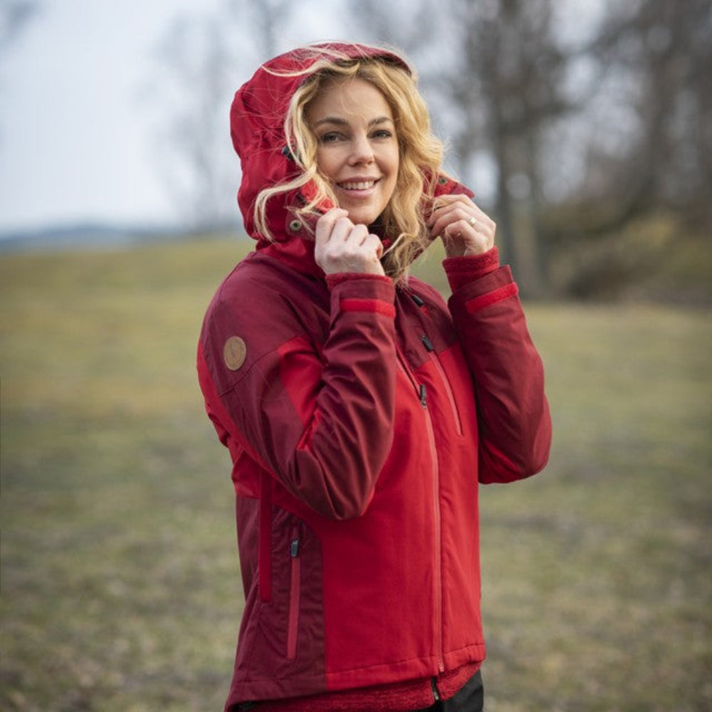 Pinewood Finnveden Hybrid Extreme Women's Jacket Red/Tomato