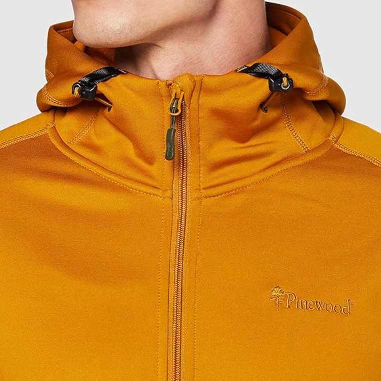 Pinewood Himalaya Active Power Fleece Hoodie Dark Mustard