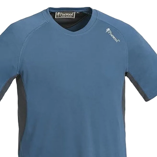 PINEWOOD Pinewood t-shirt Blue/Grey