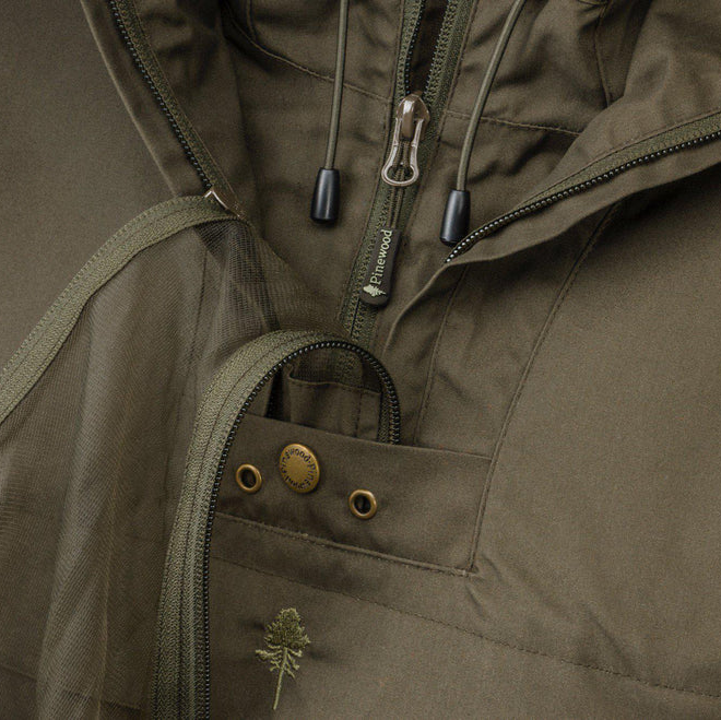PINEWOOD® Mens Tikaani TC Dry Oilskin Stretch Anorak