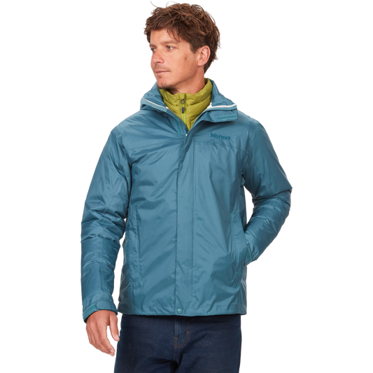 Marmot Precip Eco Jacket Men's - Moon River - Large