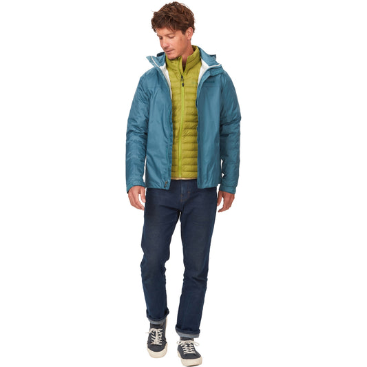 Marmot Precip Eco Jacket Men's - Moon River - Large