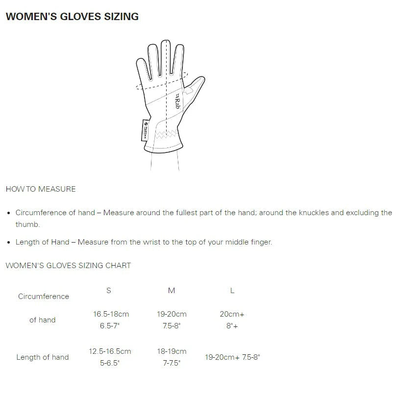 Rab Women's Storm Gloves