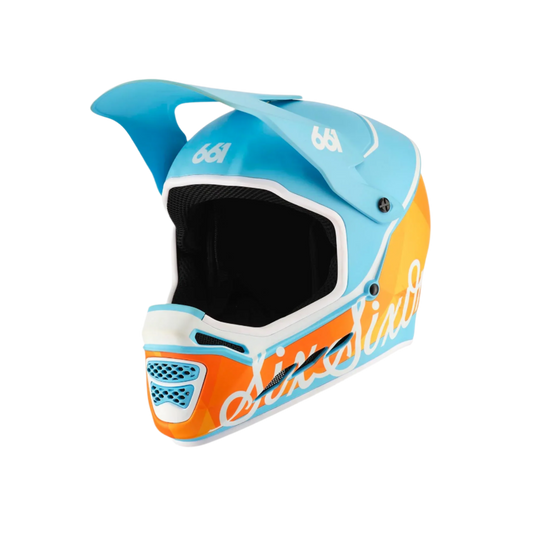 SixSixOne Reset Mips Helmet Contour Geo Blorange XXL