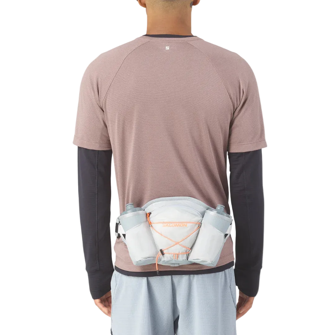 Salomon Cross Belt 2 Bottles-Gray Violet/Quarry/Nectarine-NS