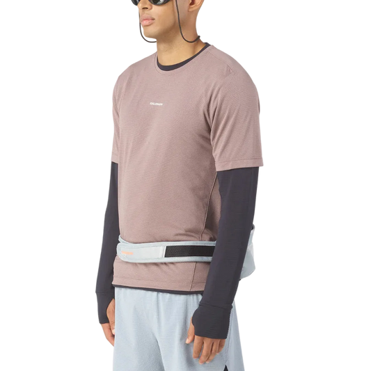 Salomon Cross Belt 2 Bottles-Gray Violet/Quarry/Nectarine-NS
