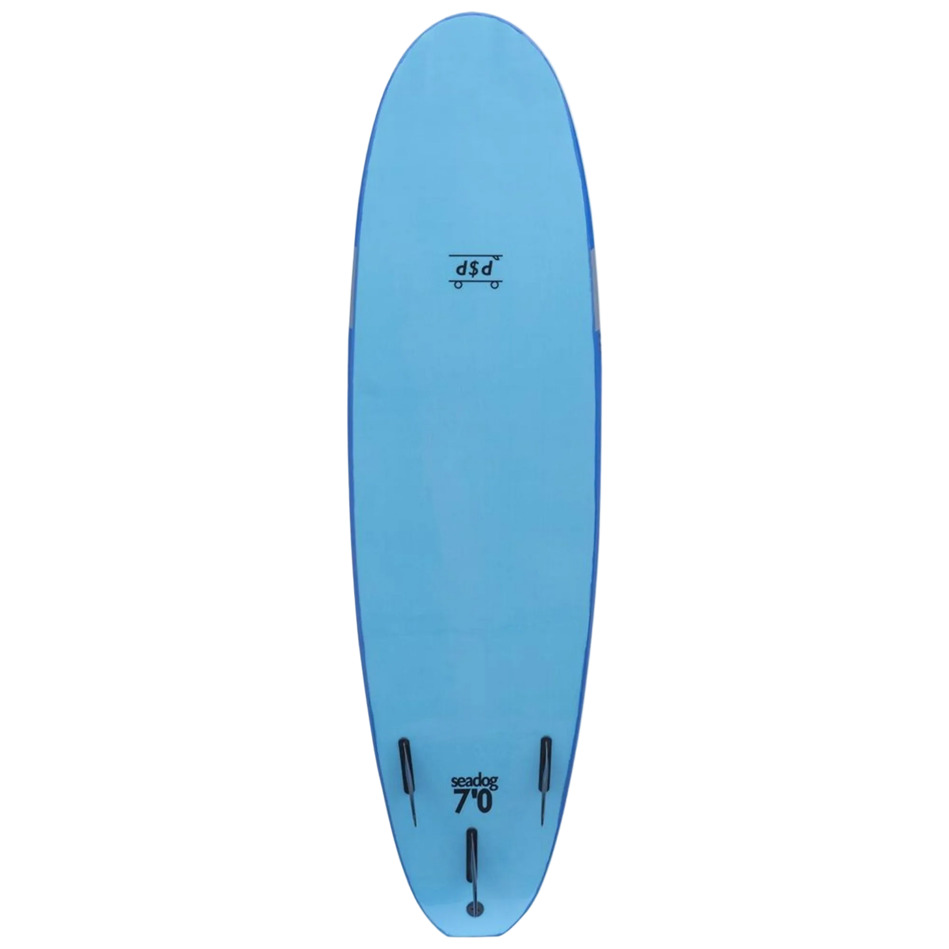 DOUBLE$DOWN Seadog Softboard 7 foot Blue
