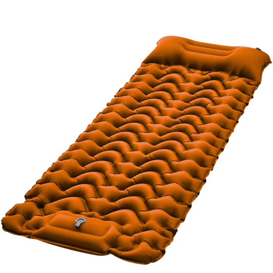 KingCamp Deluxe 10 Inflatable Sleep Mat Orange