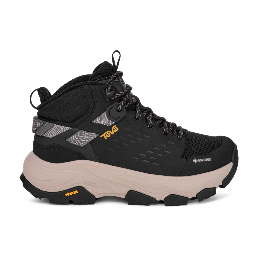 Teva Grandview Max MID GTX Black Womens Size 7US