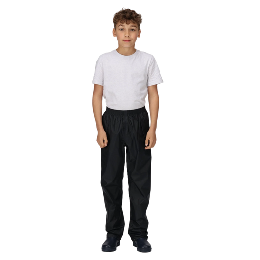 Regatta Stormbreak Over Pant Kids Black