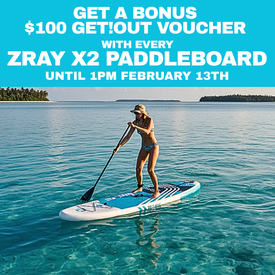 ZRAY X2 10 foot 10in Inflatable Paddleboard - Bonus $100 Voucher