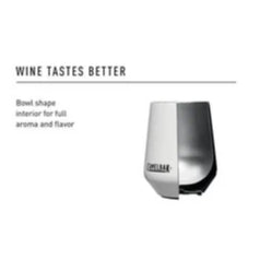 CamelBak Horizon 12 Oz Wine Tumbler White