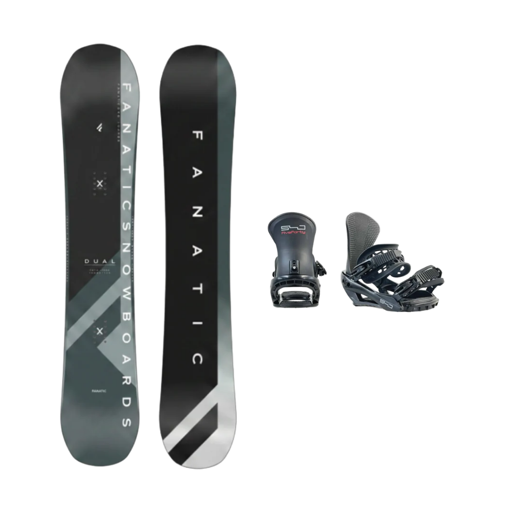 Fanatic Dual Camber Snowboard and Binding Package 157cm