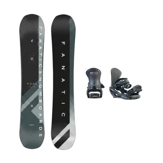 Fanatic Dual Camber Snowboard and Binding Package 157cm
