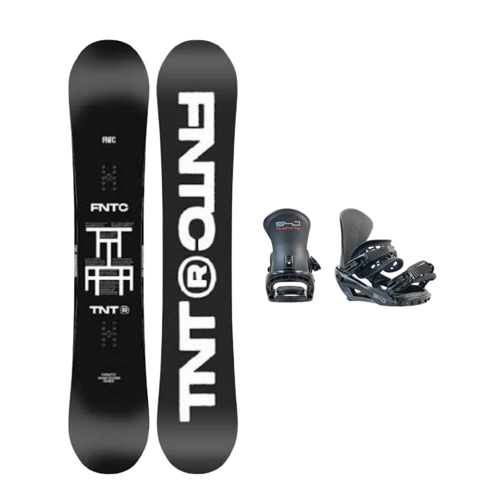 Fanatic TNTR Earth Rocker Snowboard and Binding Package 153cm