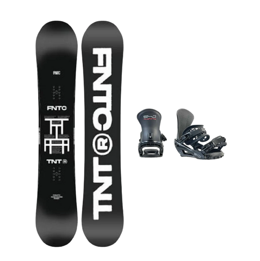Fanatic TNTR Earth Rocker Snowboard and Binding Package 150cm