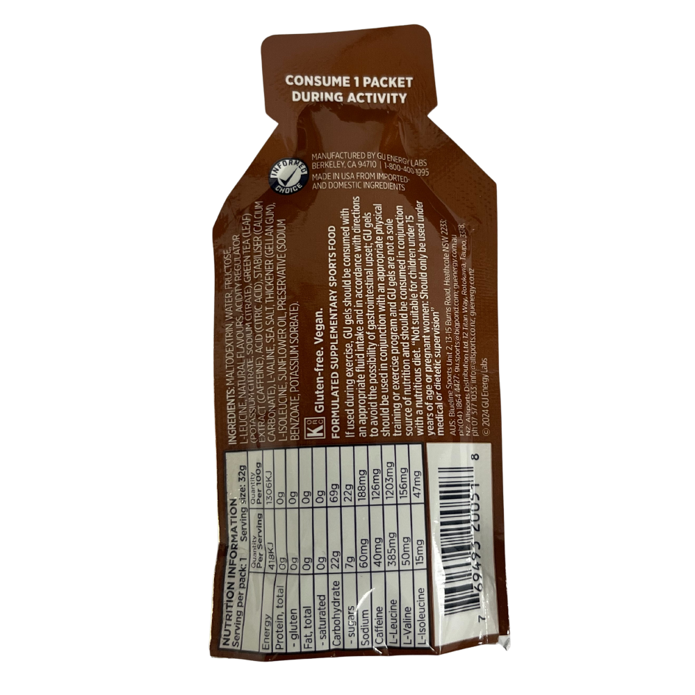 GU Energy Gel 6 pack - 7 Great Flavours