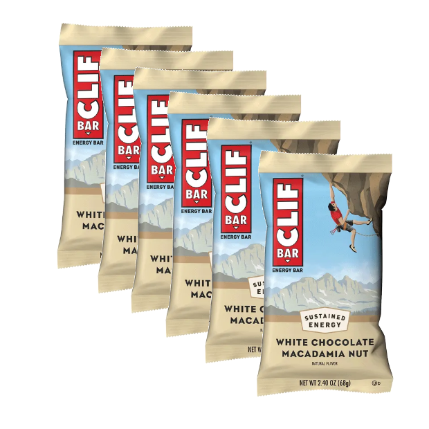 CLIF BAR Energy Bars 6pk - 4 Flavours