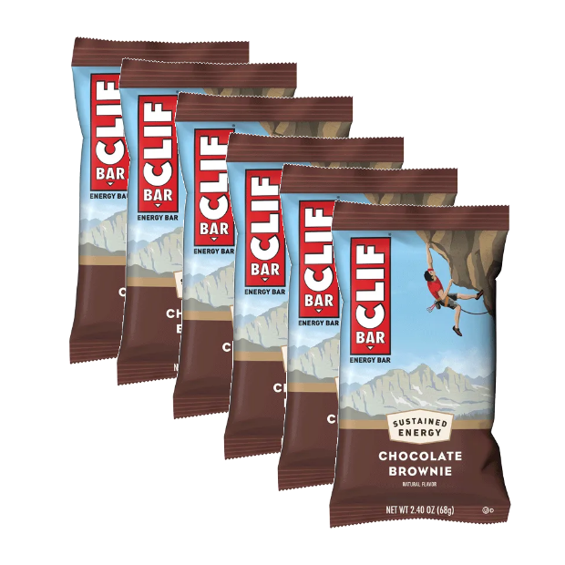 CLIF BAR Energy Bars 6pk - 4 Flavours