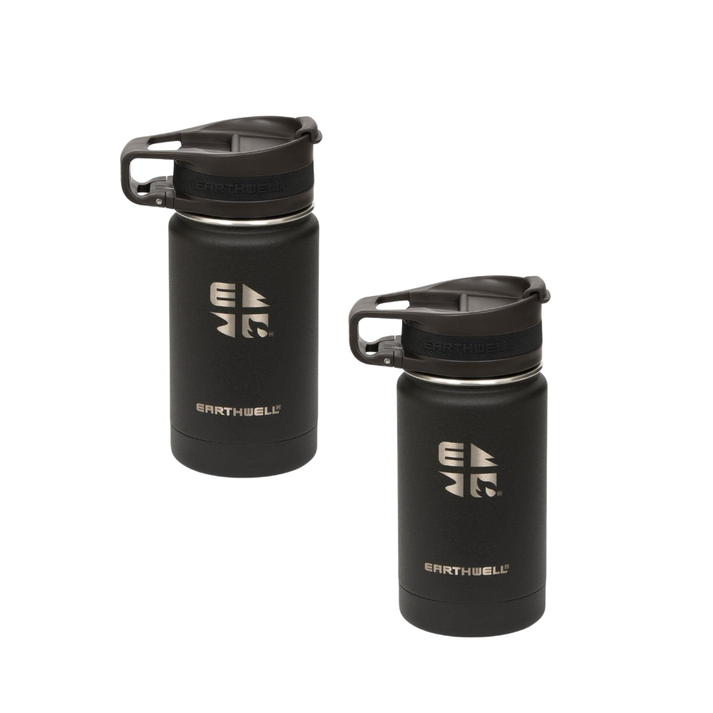 Earthwell Roaster™ Loop Bottle 350ml - Twin Pack - 3 Colours