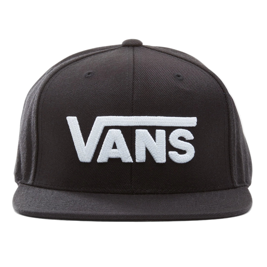 Vans Drop V II Snapback Hat Black/White