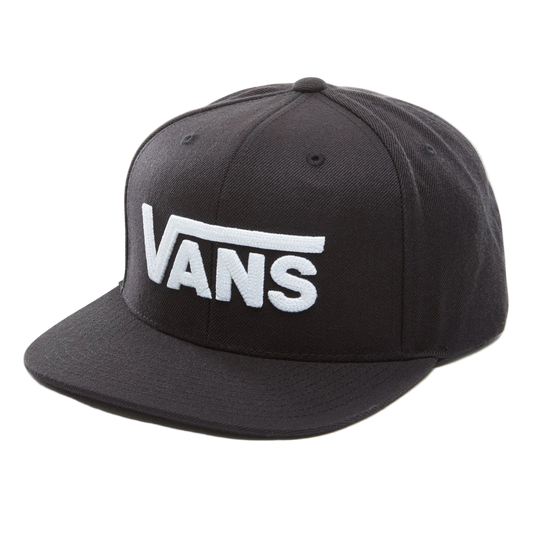Vans Drop V II Snapback Hat Black/White