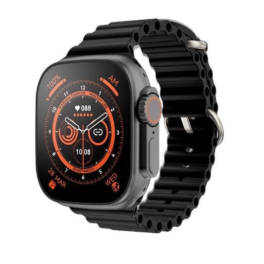 WS85 Ultra Smart Watch - Black