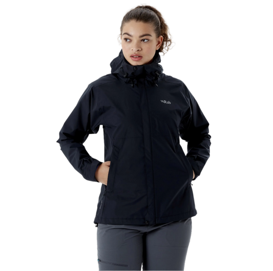Rab Downpour Eco Women's Jacket Black