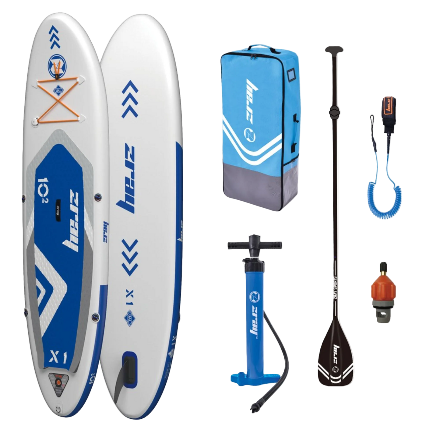 ZRAY X1 X-Rider 10'2" Inflatable Paddle Board PACKAGE