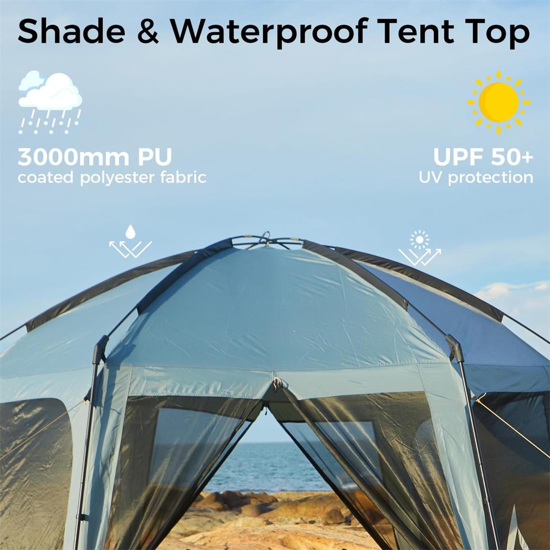 KingCamp Cairo 12ft Screen Shelter (7)