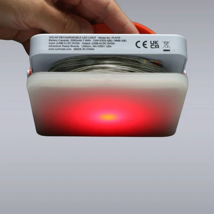 LuminAID Solar String Light + phone charge