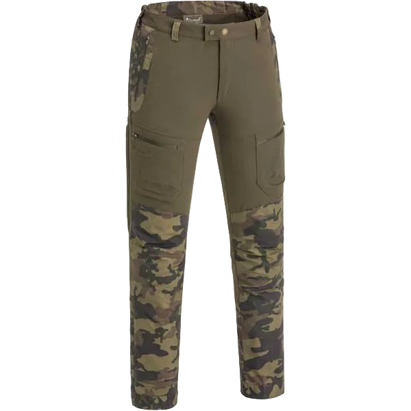 Pinewood Finnveden Women's Hybrid Camo Pants Green Jungle
