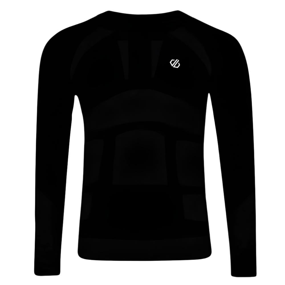 Dare2b Men's In The Zone Base Layer Long Sleeve Top Black