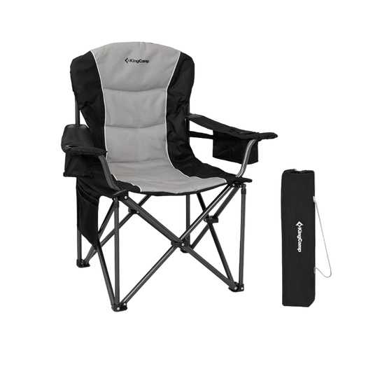 KingCamp JUNIPER Folding ArmChair - HEAVY DUTY 205kg