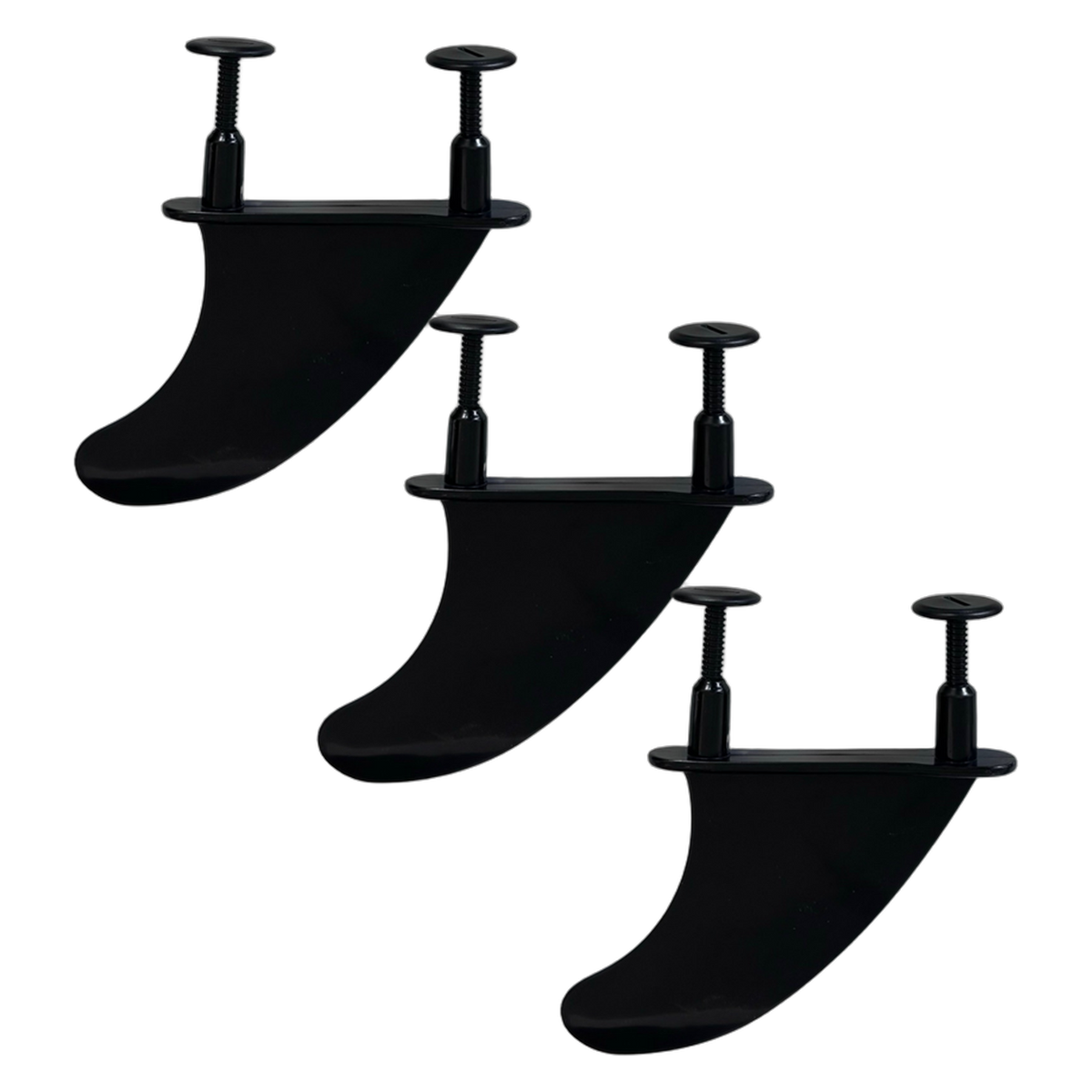 Double$down Softboard Thruster Fin Set