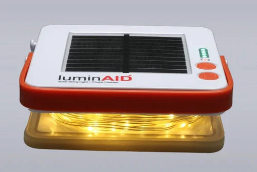 LuminAID Solar String Light + phone charge