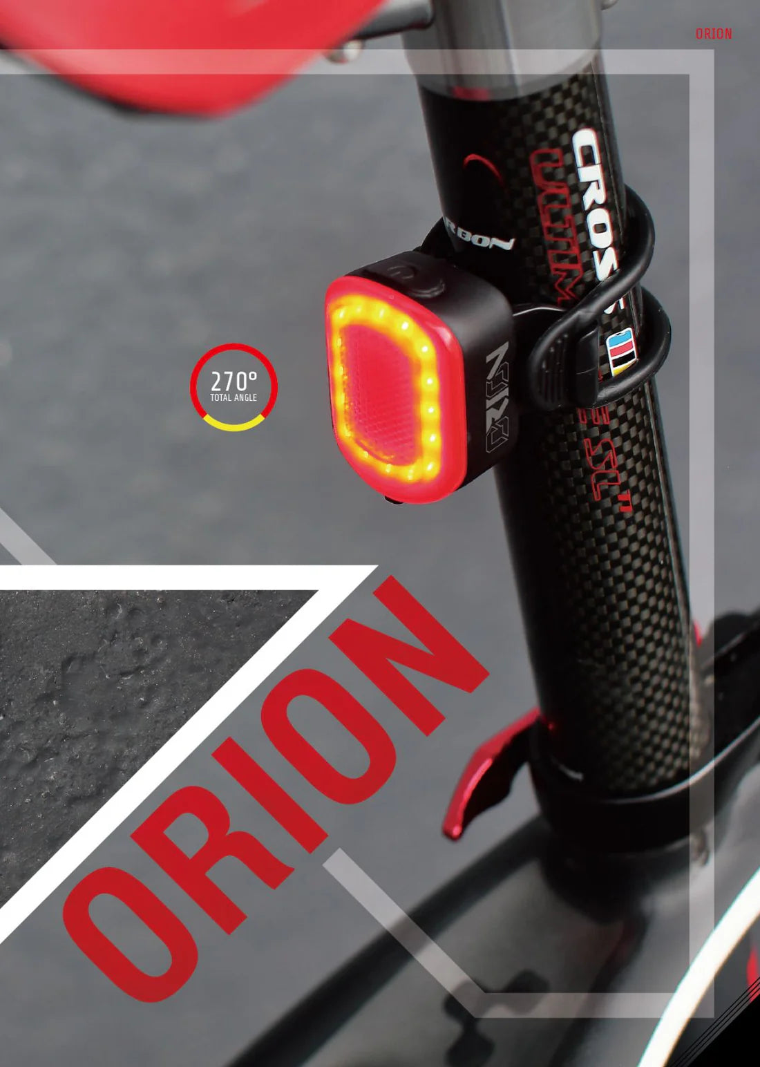 Moon Light Orion USB Lights Front 100Lumen or Rear 50Lumen