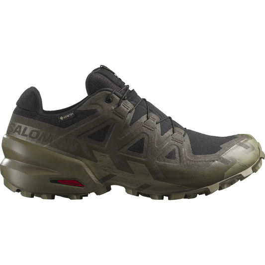 Salomon Men's Speedcross 6 Gtx-Black/Peat/Dli