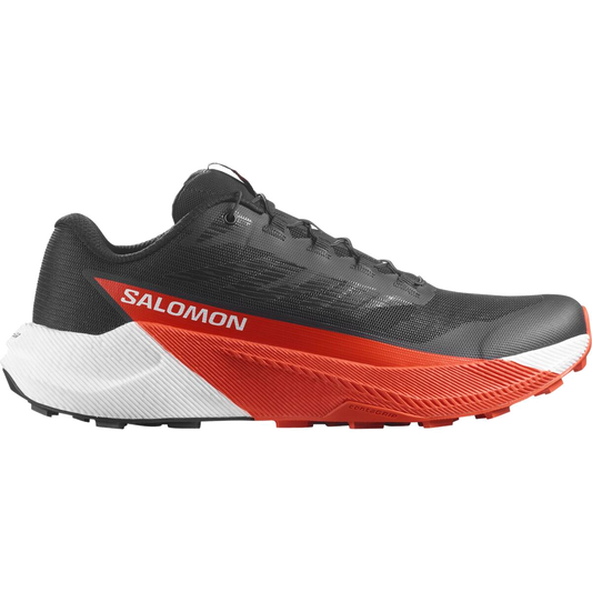 Salomon Men's Pulsar-Black/White/Cherry Tomato