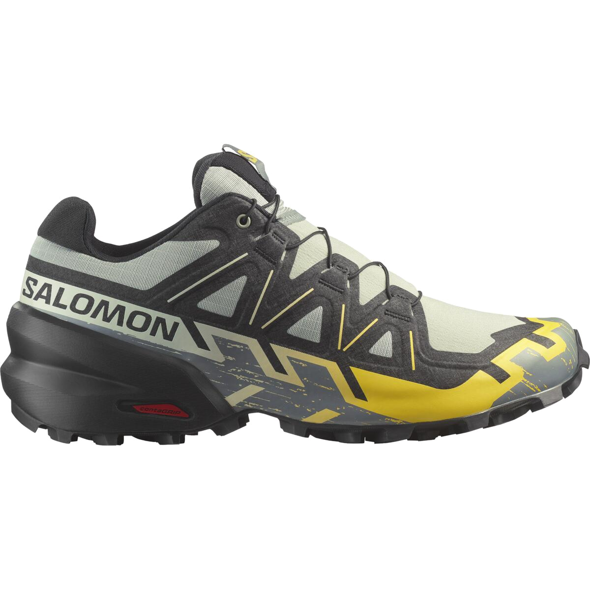Salomon Men's Speedcross 6-Wrought Iron/Black/Incaberry