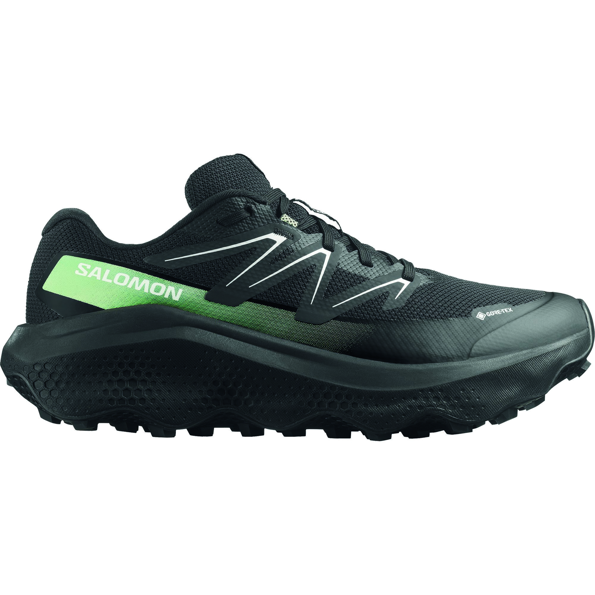 Salomon Men's Ultra Flow 2 Gtx-Black/Black/Patina Green