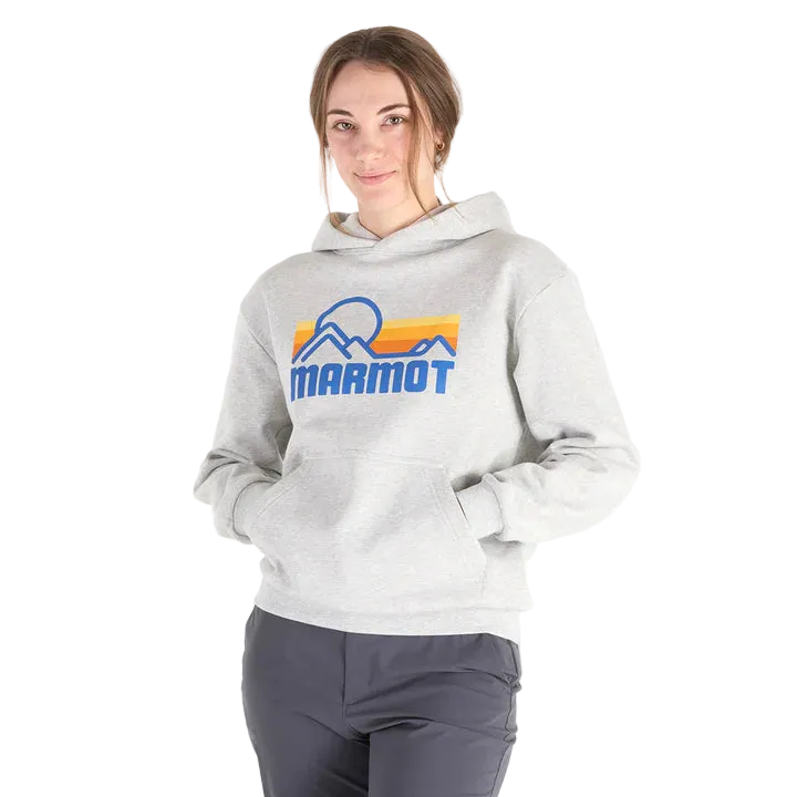 Marmot Women's Coastal Hoodie Light Grey Heather