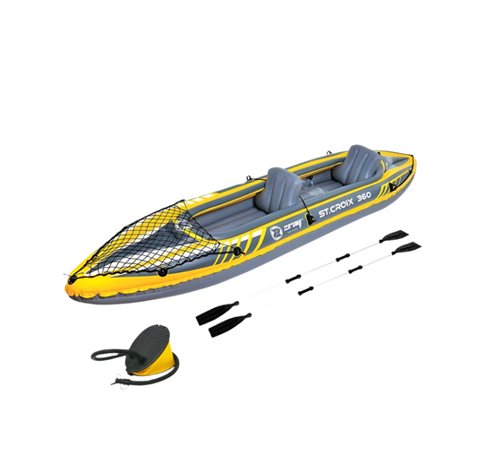 ZRAY St Croix 2 Person Inflatable Kayak Package