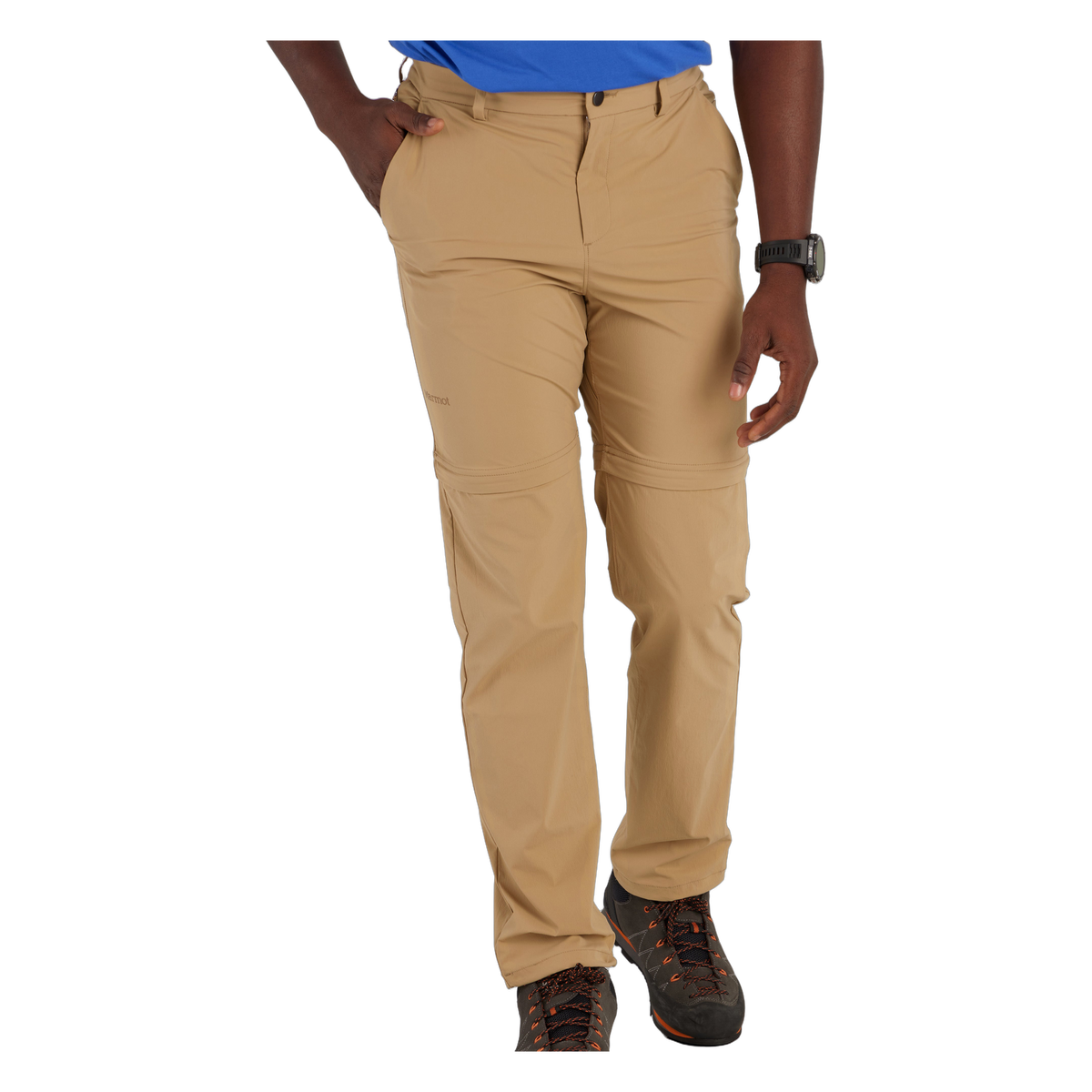 Marmot Arch Rock Men's Convertible Pants in Shetland, front