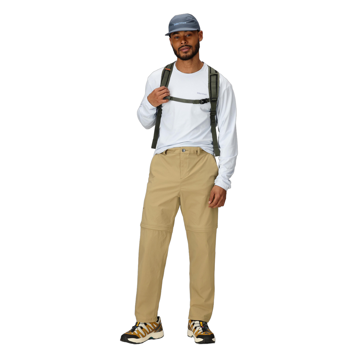 Marmot Arch Rock Men's Convertible Pants in Shetland, full length